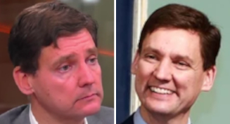David Eby now and then